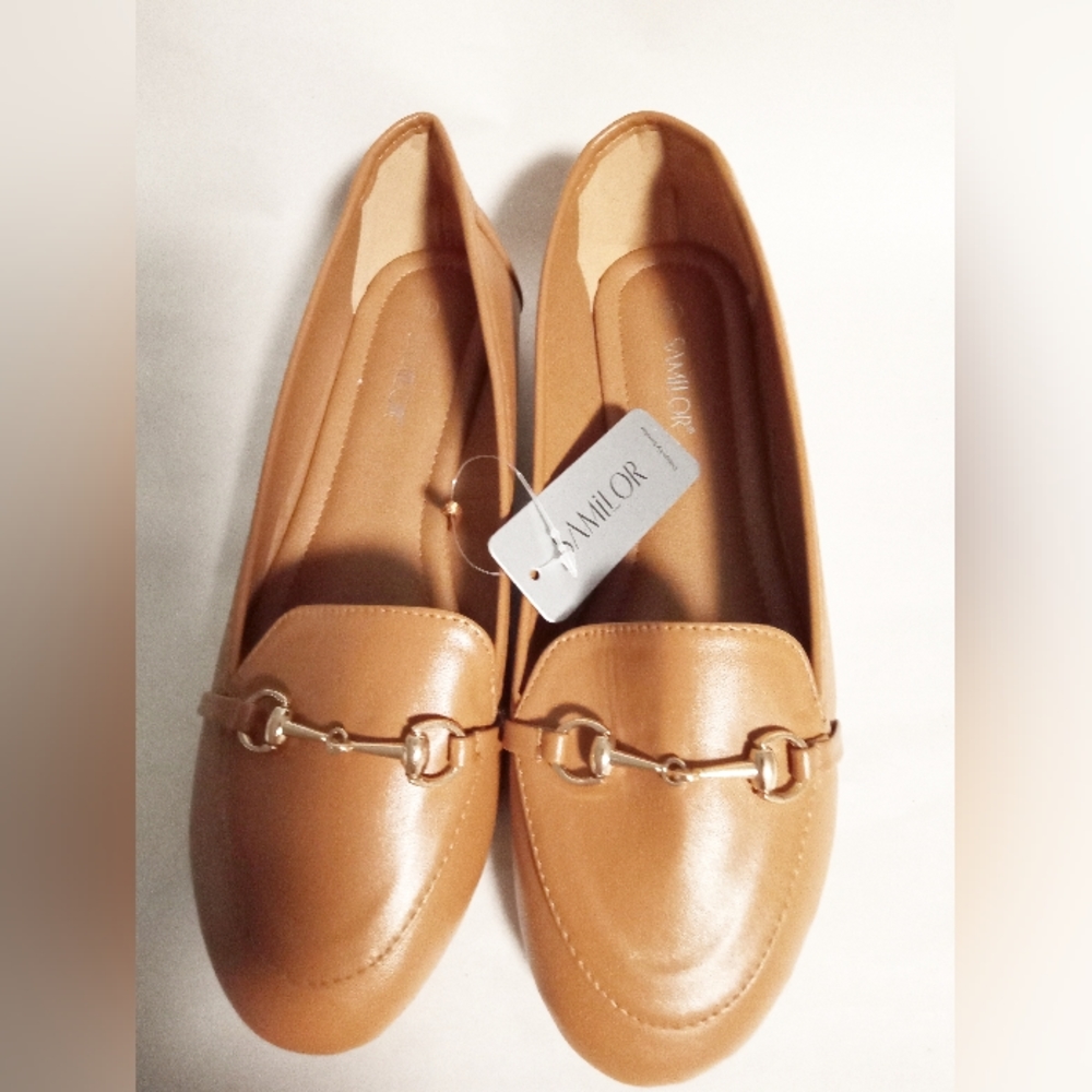 Samilor Loafers NWT Light Brown Loafers Size 9